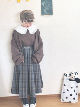 なでぴさん（レディース・154cm）の冬コーディネート