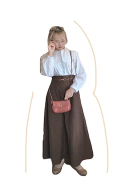 なでぴさん（レディース・154cm）の秋コーディネート