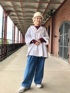 なでぴさん（レディース・154cm）の秋コーディネート