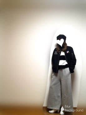 「ZIP FIVE（ジップファイブ）のアイテム（ブルゾン）」を使った、🔺SHIJU🔺さん（レディース・164cm）の冬コーディネート