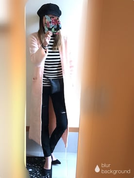 「DURAS（デュラス）のアイテム（その他アウター）」を使った、🔺SHIJU🔺さん（レディース・164cm）の冬コーディネート