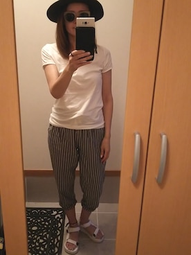 🔺SHIJU🔺さん（レディース・164cm）の夏コーディネート