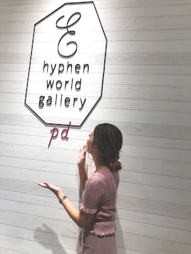 rikoさんの（E hyphen world gallery | イーハイフンワールドギャラリー）を使ったコーディネート