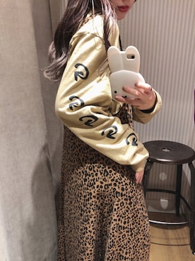 「グラミチ」｜「アイテム（ワンピース/ドレス）」を使った、Rさん（レディース・155cm）の秋コーディネート