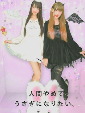 「Bobon21（ボボンニジュウイチ）のアイテム（ワンピース/ドレス）」を使った、Tuanさん（レディース・166cm）の春コーディネート