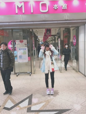 「夢展望（ユメテンボウ）のアイテム（ジャケット/アウター）」を使った、Tuanさん（レディース・166cm）の春コーディネート