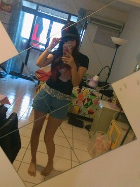 「アイテム（腕時計、パープル系）」を使った、Tuanさん（レディース・166cm）の春コーディネート