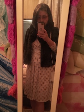 「JUICY COUTURE（ジューシークチュール）のアイテム」を使った、るるさん（レディース・157cm）の春コーディネート