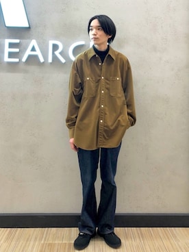 バンドウさん（メンズ・173cm）の冬コーディネート