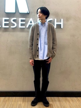 バンドウさん（メンズ・173cm）の冬コーディネート