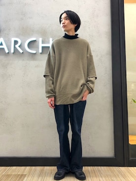 バンドウさん（メンズ・173cm）の冬コーディネート