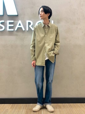 バンドウさん（メンズ・173cm）の春コーディネート