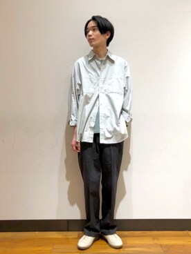 バンドウさん（メンズ・173cm）の春コーディネート