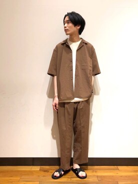 バンドウさん(メンズ・173cm)の夏コーディネート