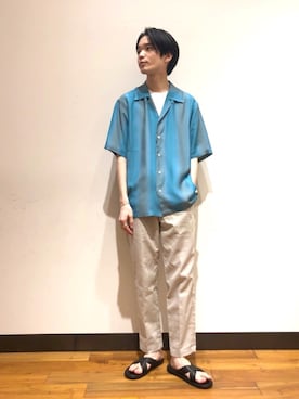 バンドウさん（メンズ・173cm）の夏コーディネート