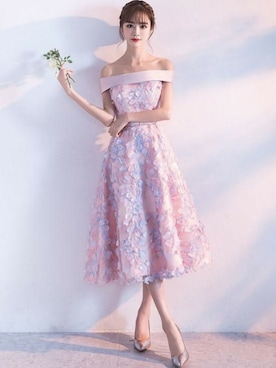 「asos（エイソス）のアイテム（ワンピース）」を使った、vovaihina1さん（レディース・160cm）の夏コーディネート