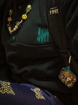「UNDEFEATED （アンディフィーテッド）のアイテム（その他アウター）」を使った、Rinaさん（レディース・152cm）の春コーディネート