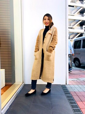 原田 舞麗さん（レディース・158cm）の秋コーディネート