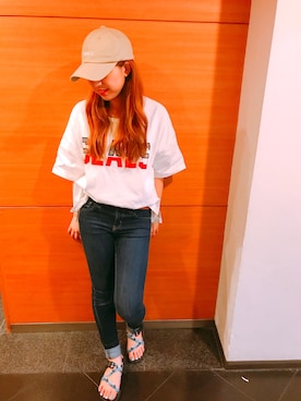 「SEALDs」｜原田 舞麗さん（レディース・157cm）の夏コーディネート