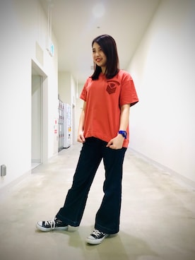 原田 舞麗さん（レディース・160cm）の夏コーディネート