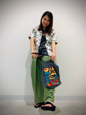 原田 舞麗さん（レディース・160cm）の夏コーディネート