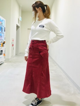 原田 舞麗さん(レディース・160cm)の夏コーディネート