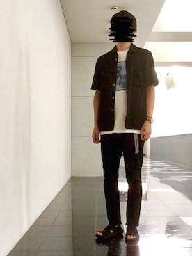 「ability（アビリティ）のアイテム」を使った、yuu*jiさん（メンズ・177cm）の夏コーディネート