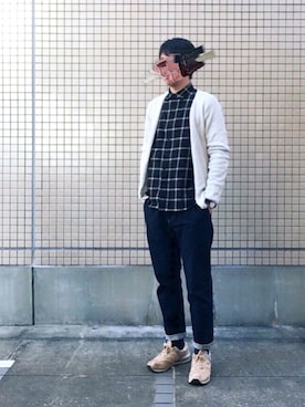 「ability（アビリティ）のアイテム」を使った、yuu*jiさん（メンズ・177cm）の秋コーディネート