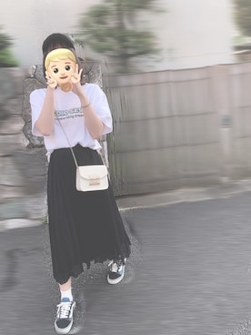 「STUDIO SEVEN（スタジオ セブン）のアイテム」を使った、まさん（レディース・155cm）の夏コーディネート