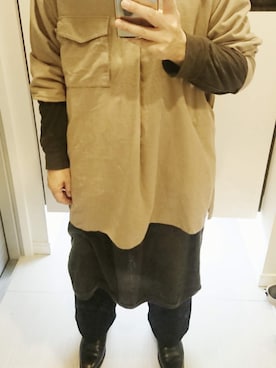 「O project（オープロジェクト）のアイテム（パンツ）」を使った、Yo2Kさん（メンズ・168cm）の秋コーディネート