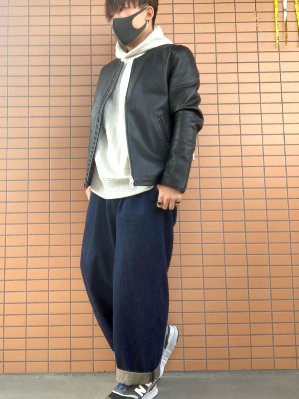 collective.のライダースジャケットを使った人気ファッション 