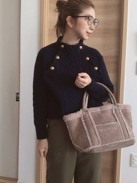 FRAMeWORK(フレームワーク)の「ハミルトン アラン◇(ニット