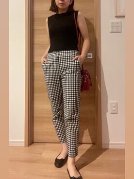 「WEGO（ウィゴー）のアイテム（バレエシューズ）」を使った、こままこ。さん（レディース・158cm）の夏コーディネート