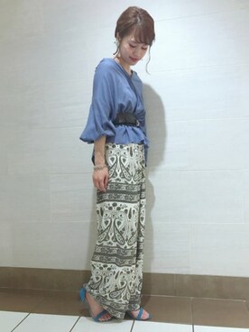 maruさん（レディース・156cm）の春コーディネート