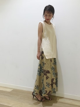 maruさん（レディース・156cm）の夏コーディネート