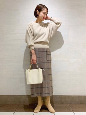 maruさん（レディース・156cm）の秋コーディネート