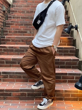 「coen」｜TERUさん（メンズ・172cm）の夏コーディネート