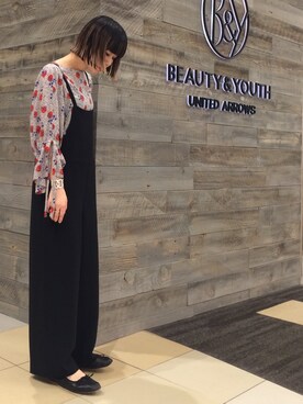 Tomomi Okudaさん（レディース・161cm）の冬コーディネート