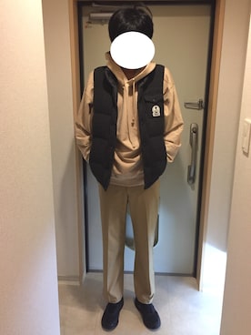 「SASQUATCHfabrix.（サスクワァッチファブリックス）のアイテム」を使った、LOVE©️REAMさん（メンズ・180cm）の秋コーディネート