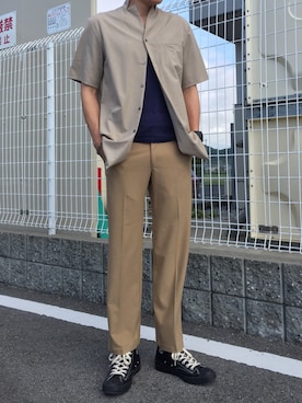 「SASQUATCHfabrix.（サスクワァッチファブリックス）のアイテム」を使った、LOVE©️REAMさん（メンズ・180cm）の夏コーディネート