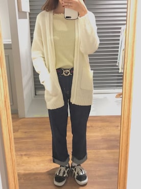 「spring」｜harukaさん（レディース・162cm）の冬コーディネート