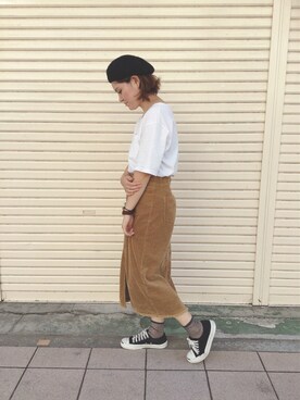 「CONVERSE（コンバース）のCONVERSE コンバース ジャック パーセル / JACK PURCEL（スニーカー）」を使った、a y kさん（レディース・158cm）の秋コーディネート