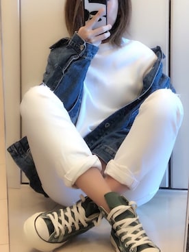 napsさん（レディース・155cm）の春コーディネート