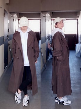 napsさん（レディース・155cm）の冬コーディネート