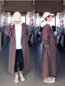 napsさん（レディース・155cm）の冬コーディネート