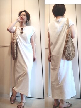 napsさん（レディース・155cm）の春コーディネート