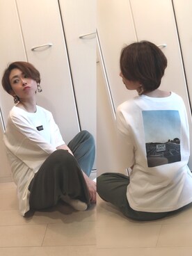 napsさん（レディース・155cm）の夏コーディネート