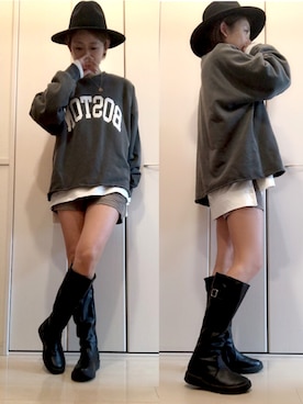 napsさん（レディース・155cm）の秋コーディネート