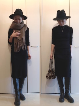 「A.M.S.（エーエムエス）のアイテム（バッグ）」を使った、napsさん（レディース・155cm）の秋コーディネート