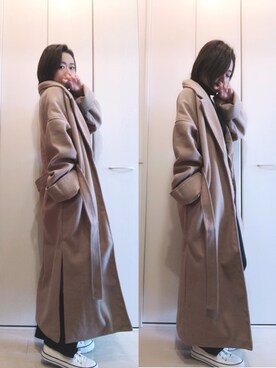 napsさん（レディース・155cm）の冬コーディネート